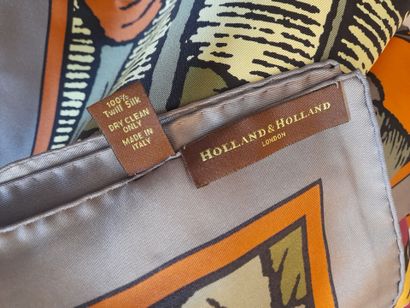 HOLLAND & HOLLAND, LONDON.
Carré en twill...