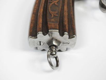Pistolet de vénerie à percussion, double...