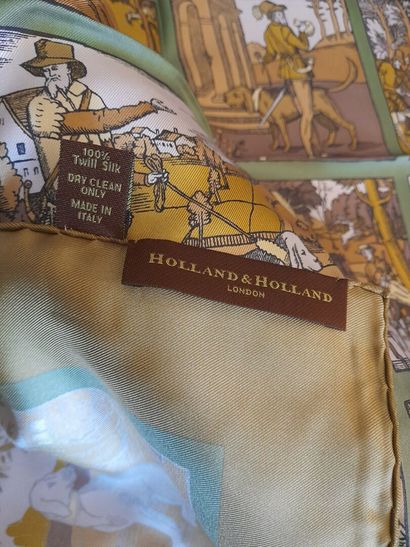 HOLLAND & HOLLAND, LONDON.
Carré en twill...