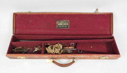 Mallette de transport de fusil en cuir Armurerie...