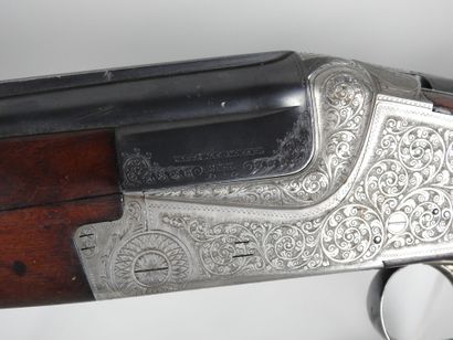 Fusil de chasse MERKEL à platines modèle...