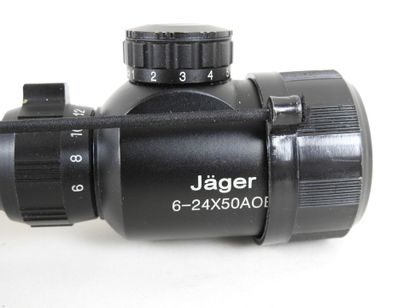 Lunette Jäger 6-24x50 AOE. Long.: 47,5 c...