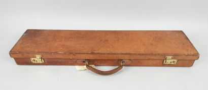 Mallette de transport de fusil en cuir Armurerie...