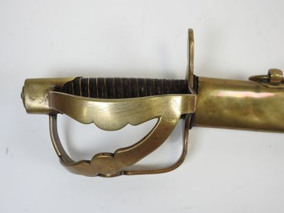 Sabre de chasseur à cheval, modèle 1790,...