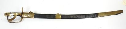 Sabre de chasseur à cheval, modèle 1790,...