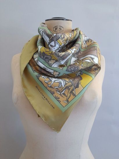HOLLAND & HOLLAND, LONDON.
Carré en twill...
