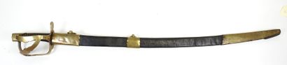 Sabre de chasseur à cheval, modèle 1790,...
