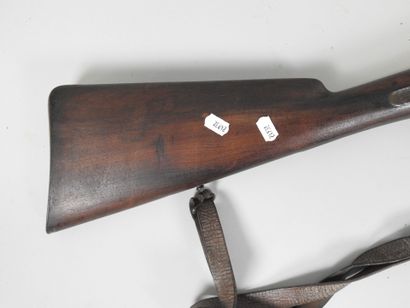 Fusil de chasse à broches, canons juxtaposés,...