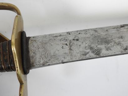 Sabre de chasseur à cheval, modèle 1790,...