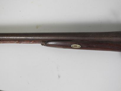 Fusil de chasse à broches, canons juxtaposés,...