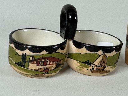 CIBOURE-VE-GAITAUD.
Cinq petites tasses à...