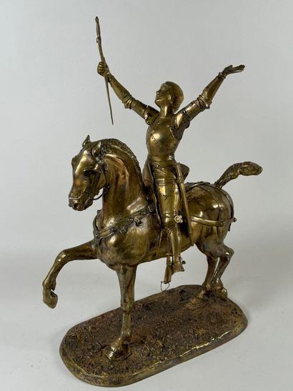 Charles BERNARD, XXe.
Jeanne d'Arc sur son...