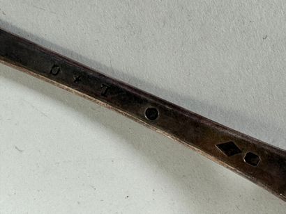 Cuillère à ragoût en argent, poinçon Minerve,...