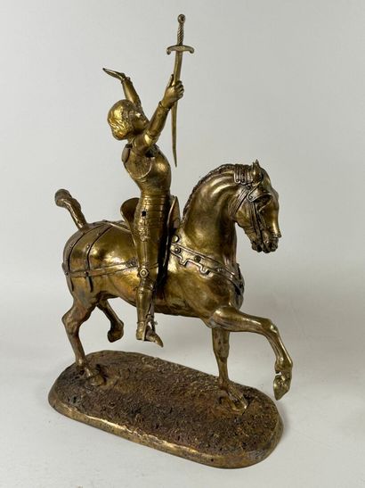 Charles BERNARD, XXe.
Jeanne d'Arc sur son...