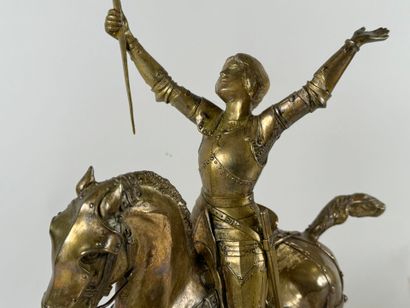 Charles BERNARD, XXe.
Jeanne d'Arc sur son...