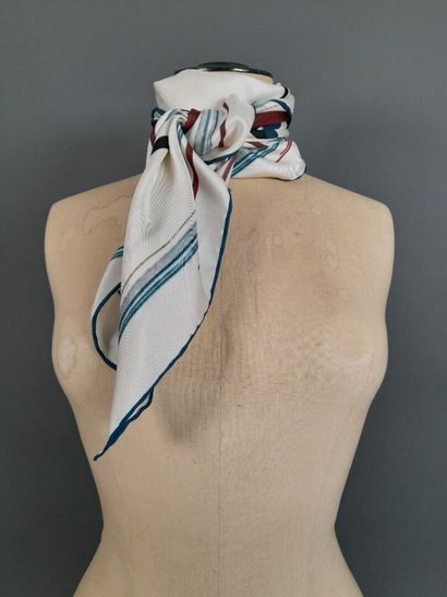MAYBACH X MAIYET.
Silk twill square decorated...