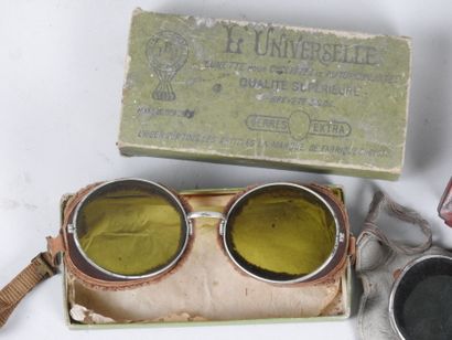Two pairs of Automobile glasses from the...