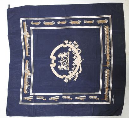 Bruno de ANGELIS.
Silk scarf Compagnie internationale...