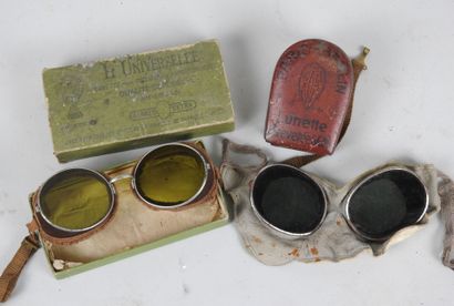 Two pairs of Automobile glasses from the...