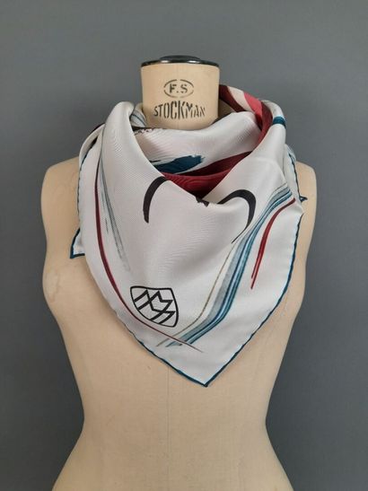 MAYBACH X MAIYET.
Silk twill square decorated...