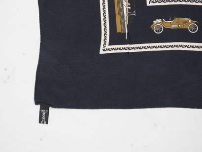 Bruno de ANGELIS.
Silk scarf Compagnie internationale...