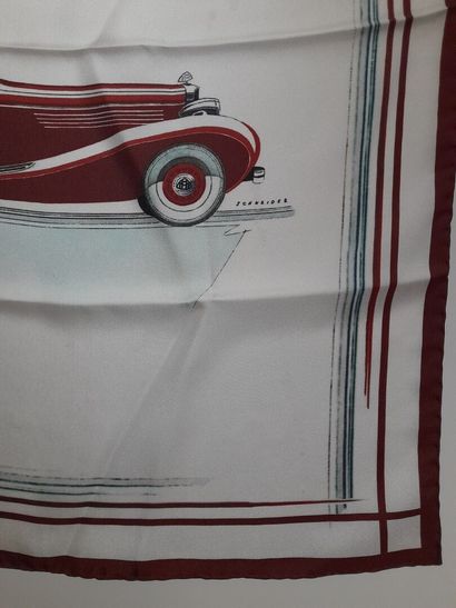 MAYBACH X MAIYET.
Silk twill square decorated...