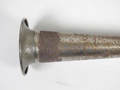 Two metal and copper car horns.
Early 20th...