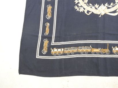 Bruno de ANGELIS.
Silk scarf Compagnie internationale...