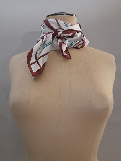 MAYBACH X MAIYET.
Silk twill square decorated...