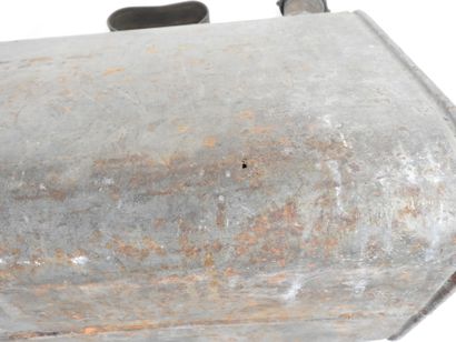 EOLINE gasoline can, triangular, about 15...