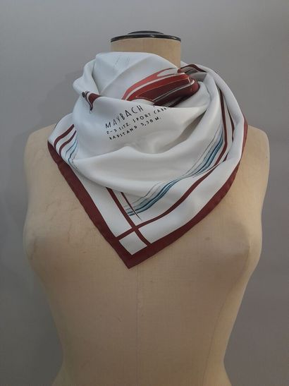 MAYBACH X MAIYET.
Silk twill square decorated...