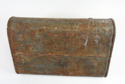 EOLINE gasoline can, triangular, about 15...