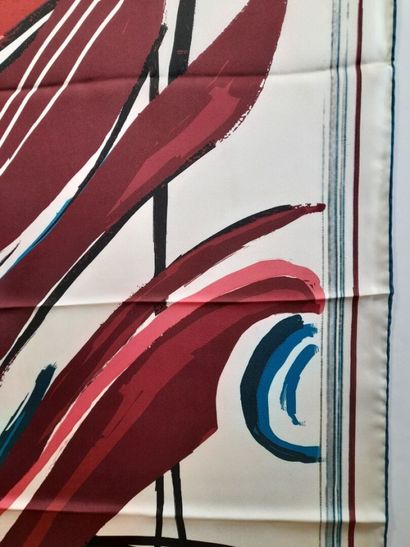 MAYBACH X MAIYET.
Silk twill square decorated...