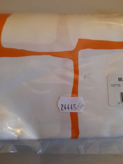 MASERATI.
Silk twill square with geometric...