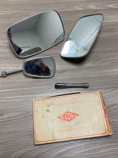 Set of 3 mirrors including a pair of CIPA,...