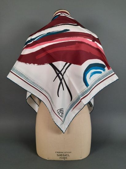MAYBACH X MAIYET.
Silk twill square decorated...
