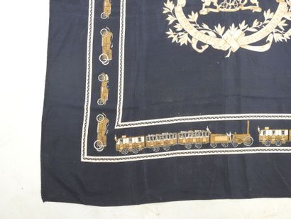 Bruno de ANGELIS.
Silk scarf Compagnie internationale...