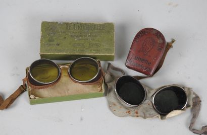 Two pairs of Automobile glasses from the...