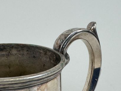 G. R COLL... & Co.
Silver-plated mug decorated...