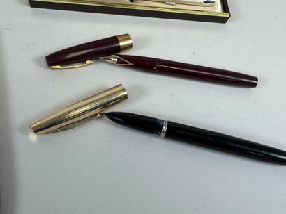 WATERMANN.
Collection of six ballpoint and...