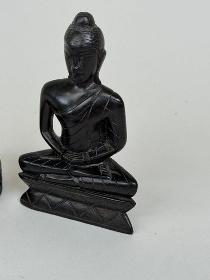 Lot including :
- small cloisonné bronze...