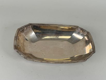 Panière en argent, poinçon Minerve à décor...