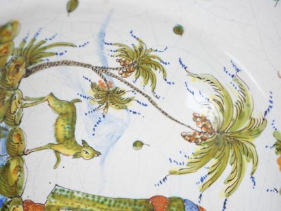 ITALY, 19th, 20th century.
Bearded dish with...
