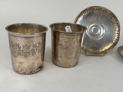Lot en argent, poisson Minerve, comprenant...