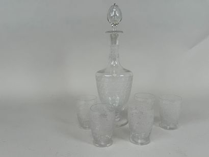 BACCARAT, France.
Modèle Combourg.
Partie...