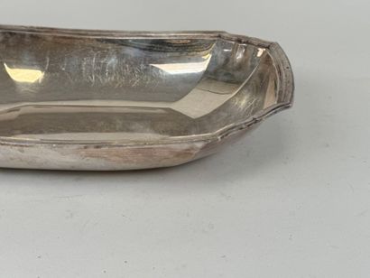 Panière en argent, poinçon Minerve à décor...