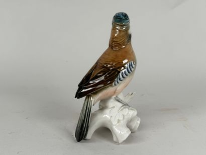 Manufacture KARL ENS - SAXE.
Oiseau branché.
Sujet...