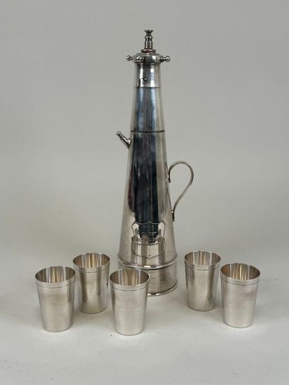A & Co, THRIST EXTINGUISHER.
Shaker en métal...