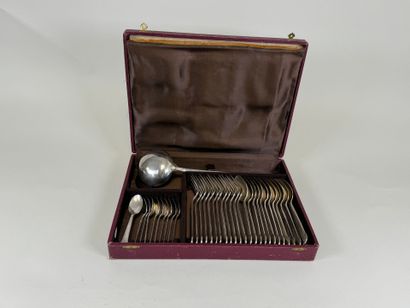 ERCUIS.
Part of a silver-plated menagère...