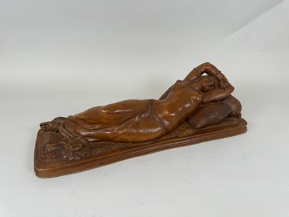 William LOCKERIDGE (XXe).
Odalisque allongée.
Sujet...